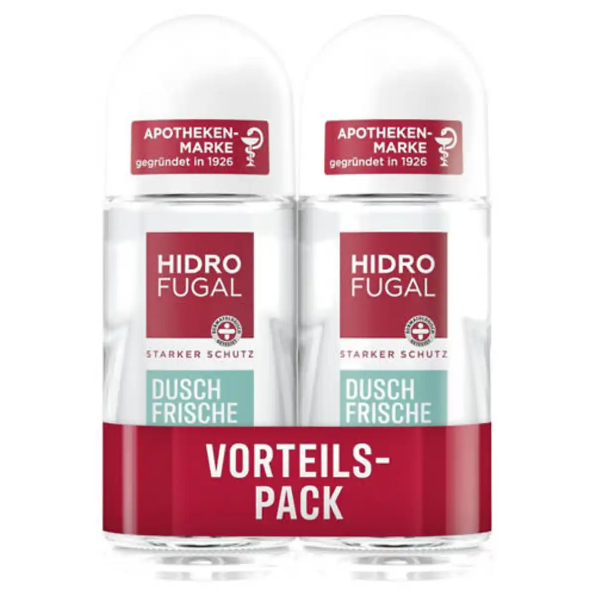 Bild 1 von HIDROFUGAL Deo Roll-On 50 ml Doppelpack, Dusch Frische