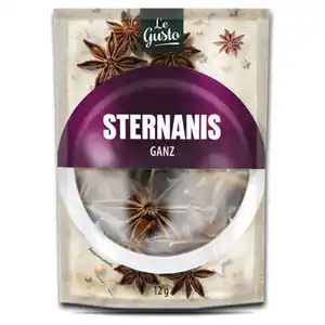 LE GUSTO Wintergewürze 12 g, Sternanis