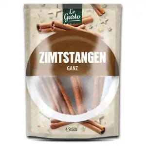LE GUSTO Wintergewürze 4 Stück, Zimtstangen
