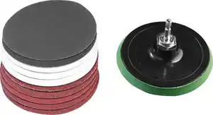 PARKSIDE® Klettschleifteller mit Schleifpapier-Set, 11-teilig