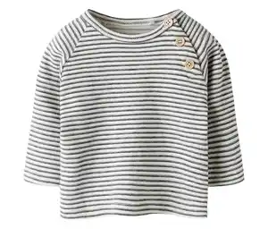 NAME IT Baby Langarmshirt, gestreift