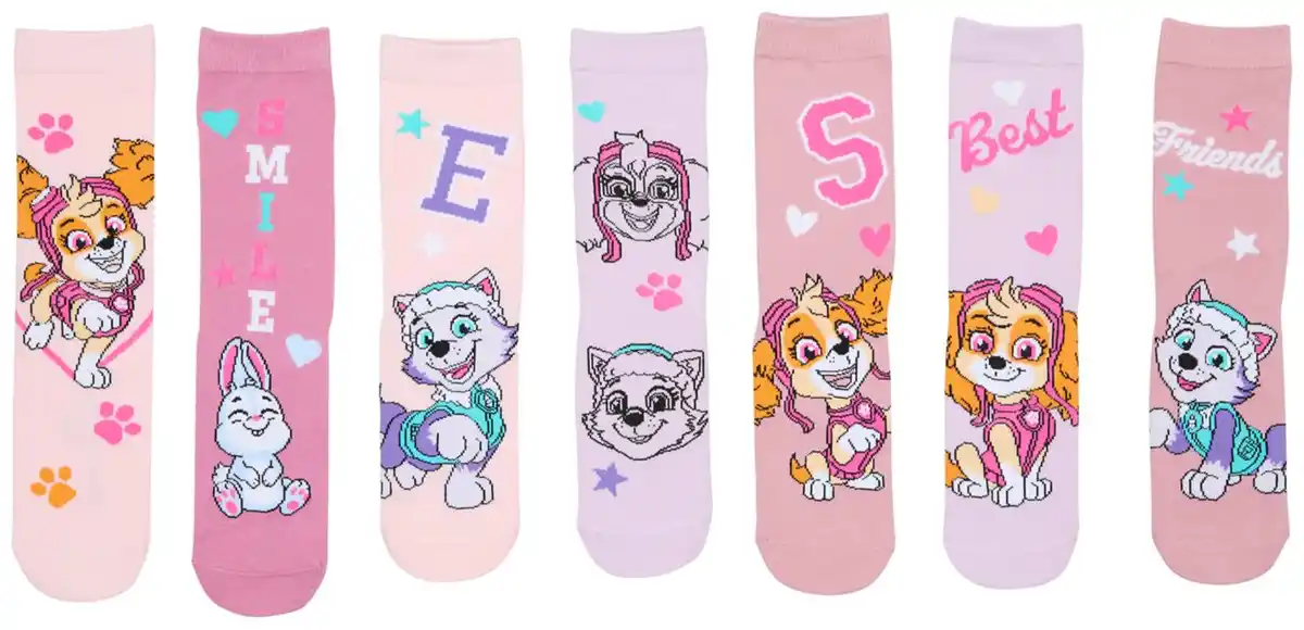 Bild 1 von Kinder-Socken »PAW Patrol«, 7 Paar
