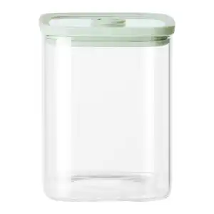 Vorratsglas Selina Klar/Grün ca. 1L, Klar