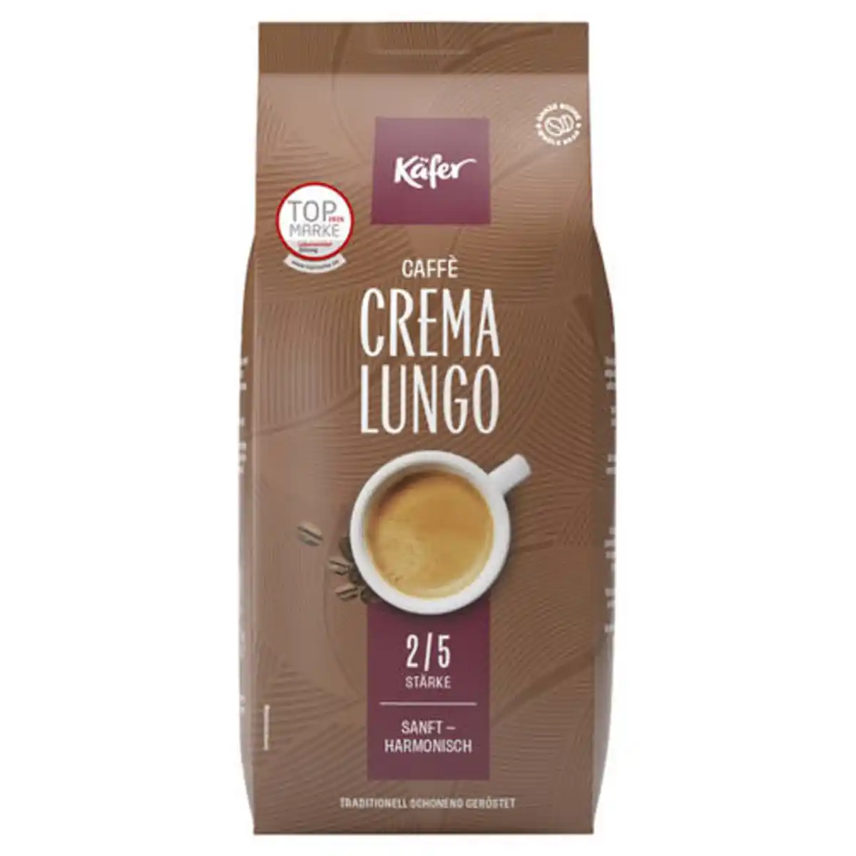 Bild 1 von KÄFER Kaffee 1 kg, Caffè Crema Lungo
