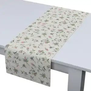 Dekoria Tischläufer, Weiß, Textil, 40x130 cm, Wohntextilien, Tischwäsche, Tischläufer