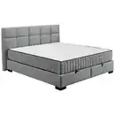 Bild 1 von Mid.you Boxbett, Anthrazit, Kunststoff, H3 + H4, 9-Zonen, 180x200 cm, Wendematratze mit unterschiedlichen Härtegraden, Bettkasten, gepolstertes Kopfteil, Federkernmatratze, Schlafzimmer, Betten, Dop