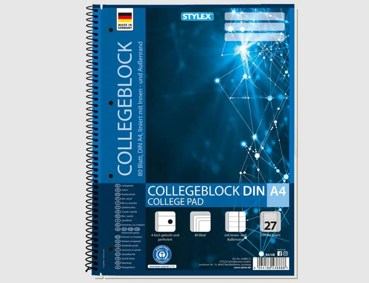 Bild 1 von Spiralblock liniert