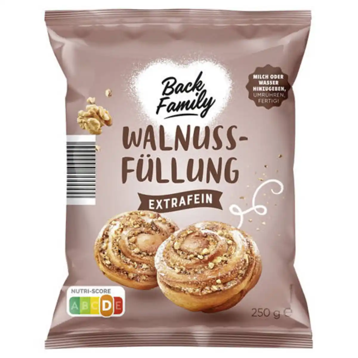 Bild 1 von BACK FAMILY Backfüllungen 250 g, Walnuss