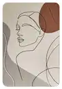 Bild 1 von Akustikpaneel Milla Braun/Beige, Braun, Beige