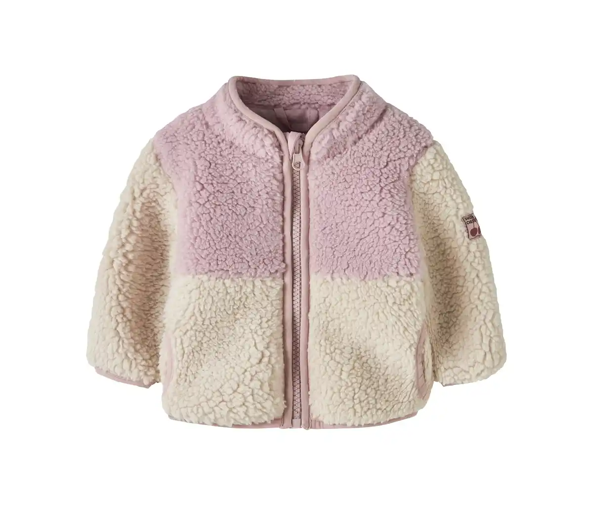 Bild 1 von NAME IT Teddy-Blockjacket, violet ice
