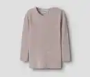 Bild 1 von NAME IT Kinder-Merino-Langarmshirt, rosa
