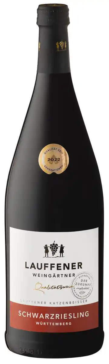 Bild 1 von LAUFFENER WEINGÄRTNER Katzenbeißer Schwarzriesling, 1-l-Fl.
