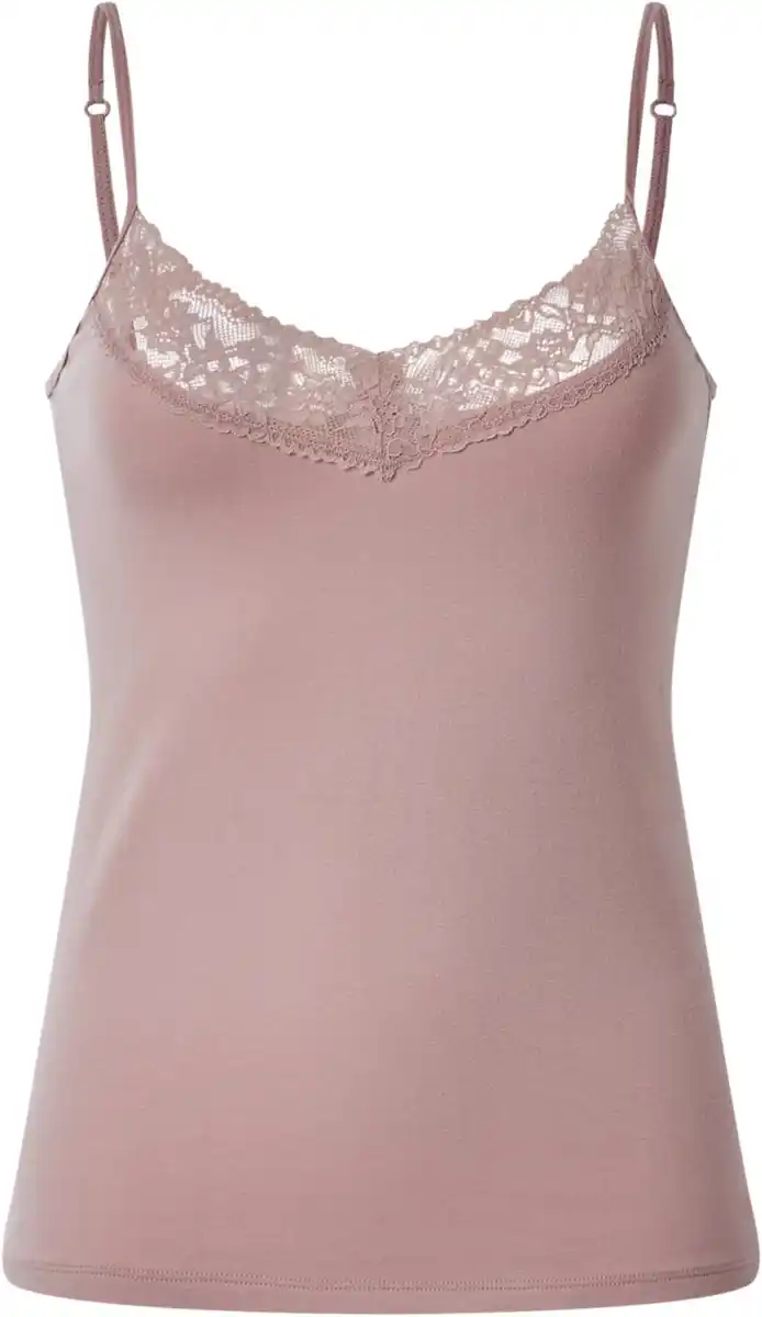 Bild 2 von ESMARA® Damen-Spaghettiträgerhemden mit Spitze, 3-St.-Packg.
