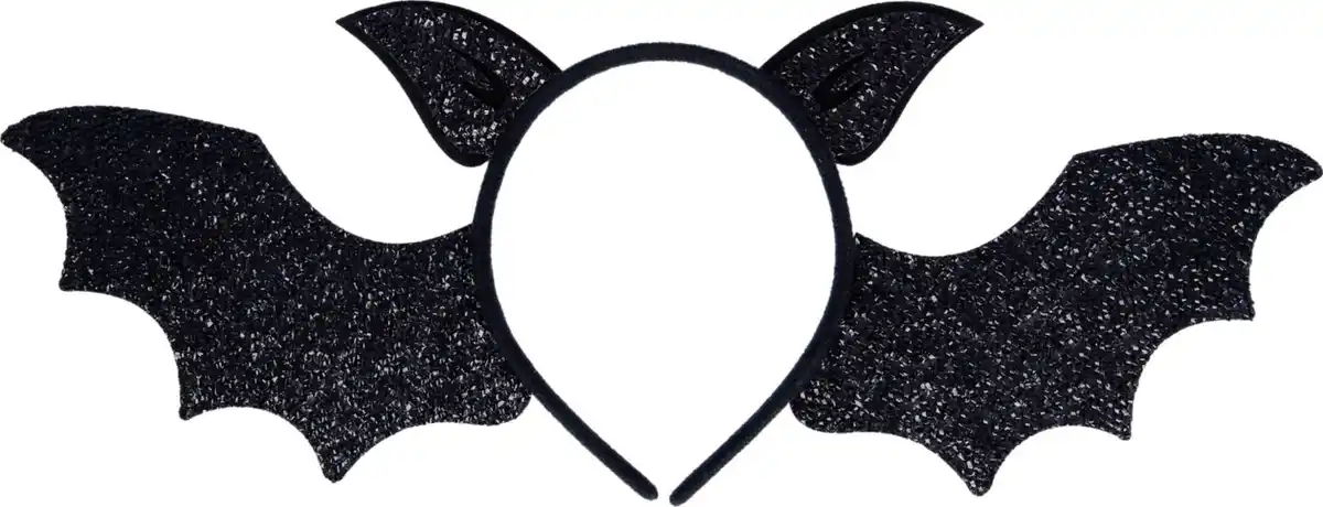 Bild 1 von Fledermaus-Haarreif »Halloween«