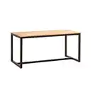 Bild 1 von Mid.you Esstisch, Akazie, Holz, Akazie, massiv, rechteckig, U-Form, 100x76x200 cm, Esszimmer, Tische, Esstische