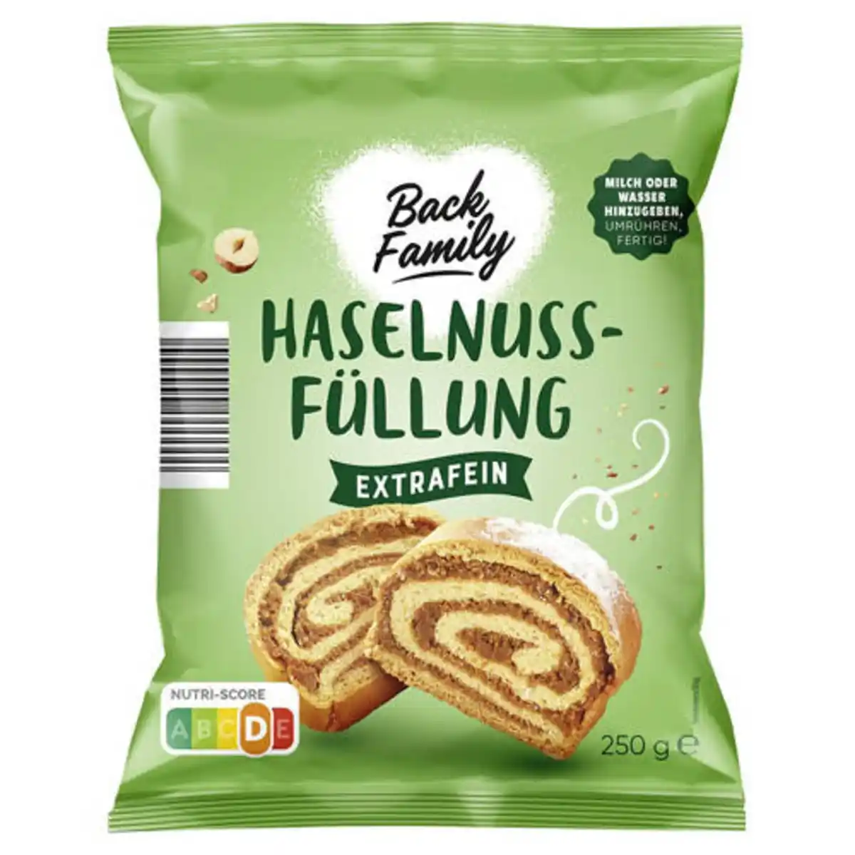 Bild 1 von BACK FAMILY Backfüllungen 250 g, Haselnuss