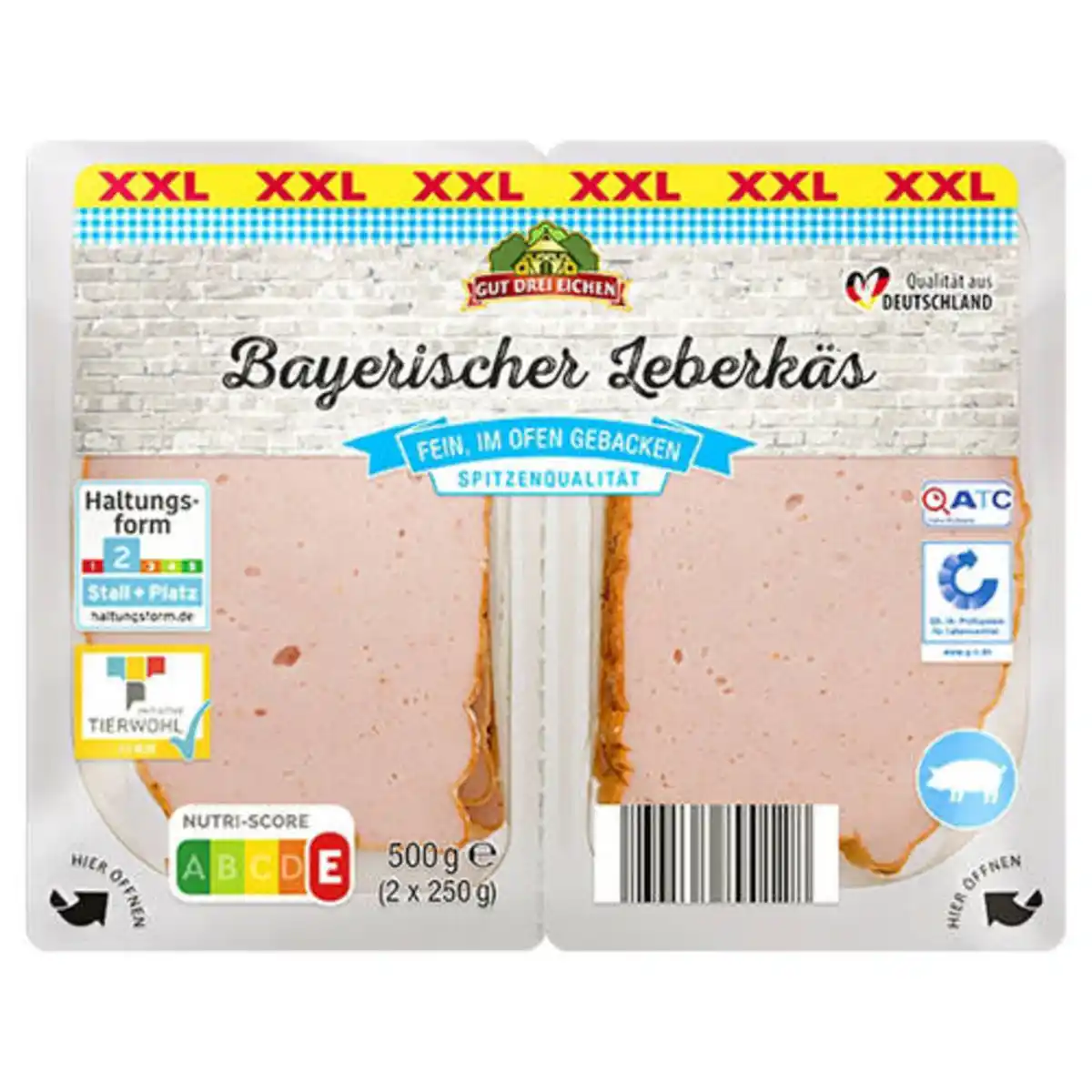 Bild 1 von GUT DREI EICHEN Bayerischer Leberkäs 500 g