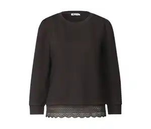 Street One 3/4-Jerseyshirt, braun