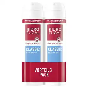 HIDROFUGAL Deospray 150 ml Doppelpack, Classic
