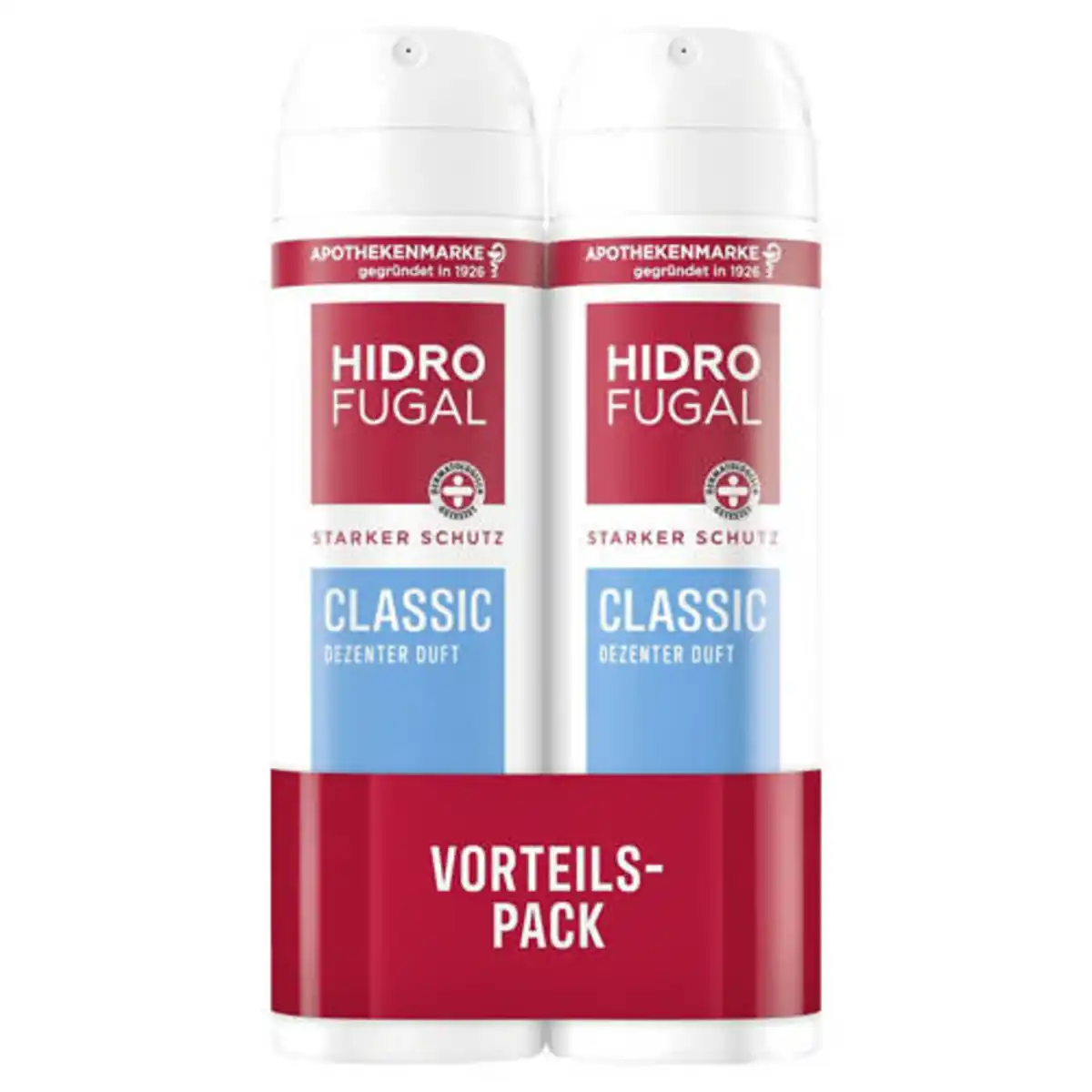 Bild 1 von HIDROFUGAL Deospray 150 ml Doppelpack, Classic