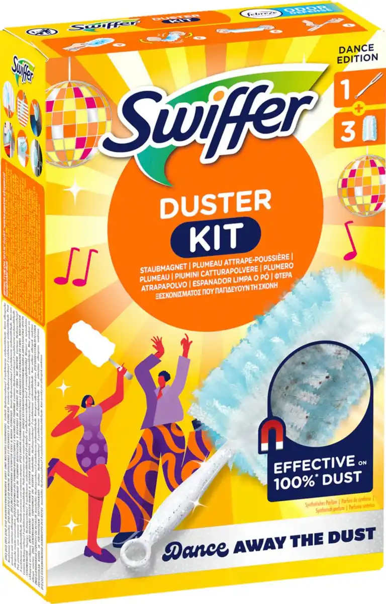 Bild 1 von SWIFFER Staubmagnet-Starterset »Dance Edition«, 4-teilig