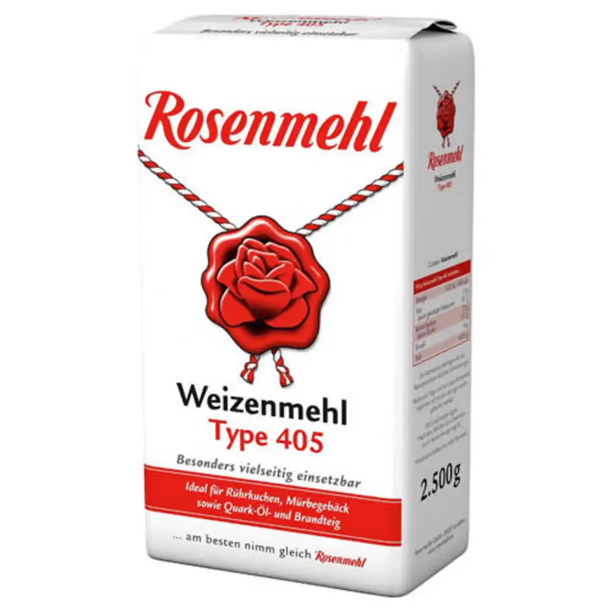 Bild 1 von ROSENMEHL Weizenmehl Type 405 2,5 kg
