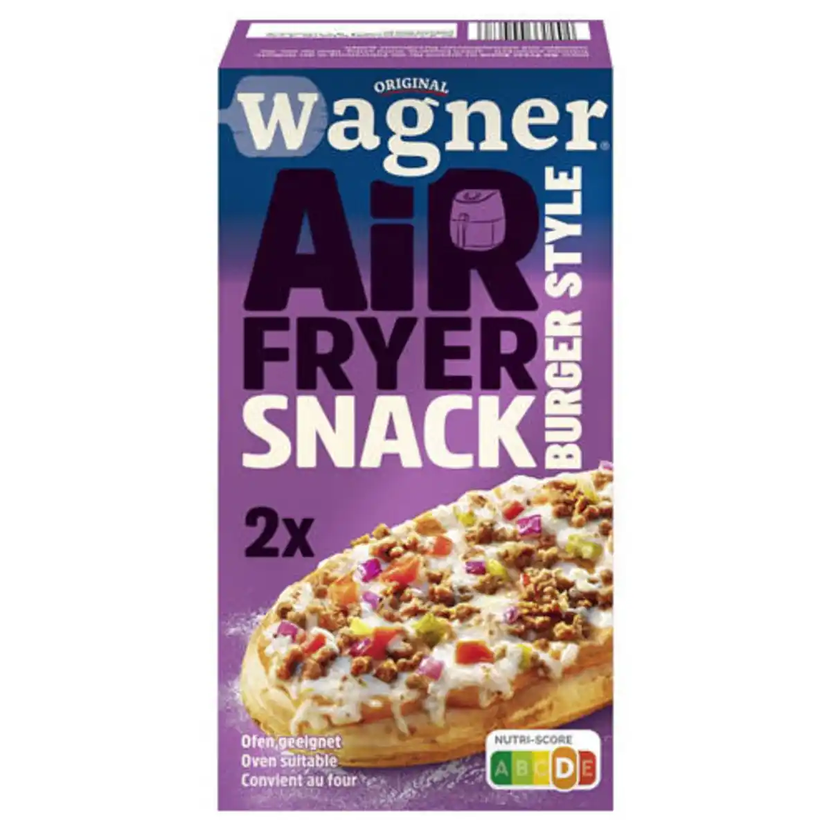 Bild 1 von ORIGINAL WAGNER Airfryer Snack Burger 2er-Pack 195 g