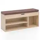 Bild 1 von Kadima Design Garderobenbank, Beige, Textil, Rechteckig, 104x51x32 cm, Garderobe, Garderobenbänke, Garderobenbänke