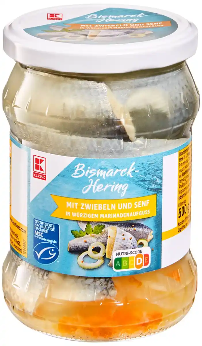 Bild 1 von K-CLASSIC Heringsspezialitäten, 500-g-Glas