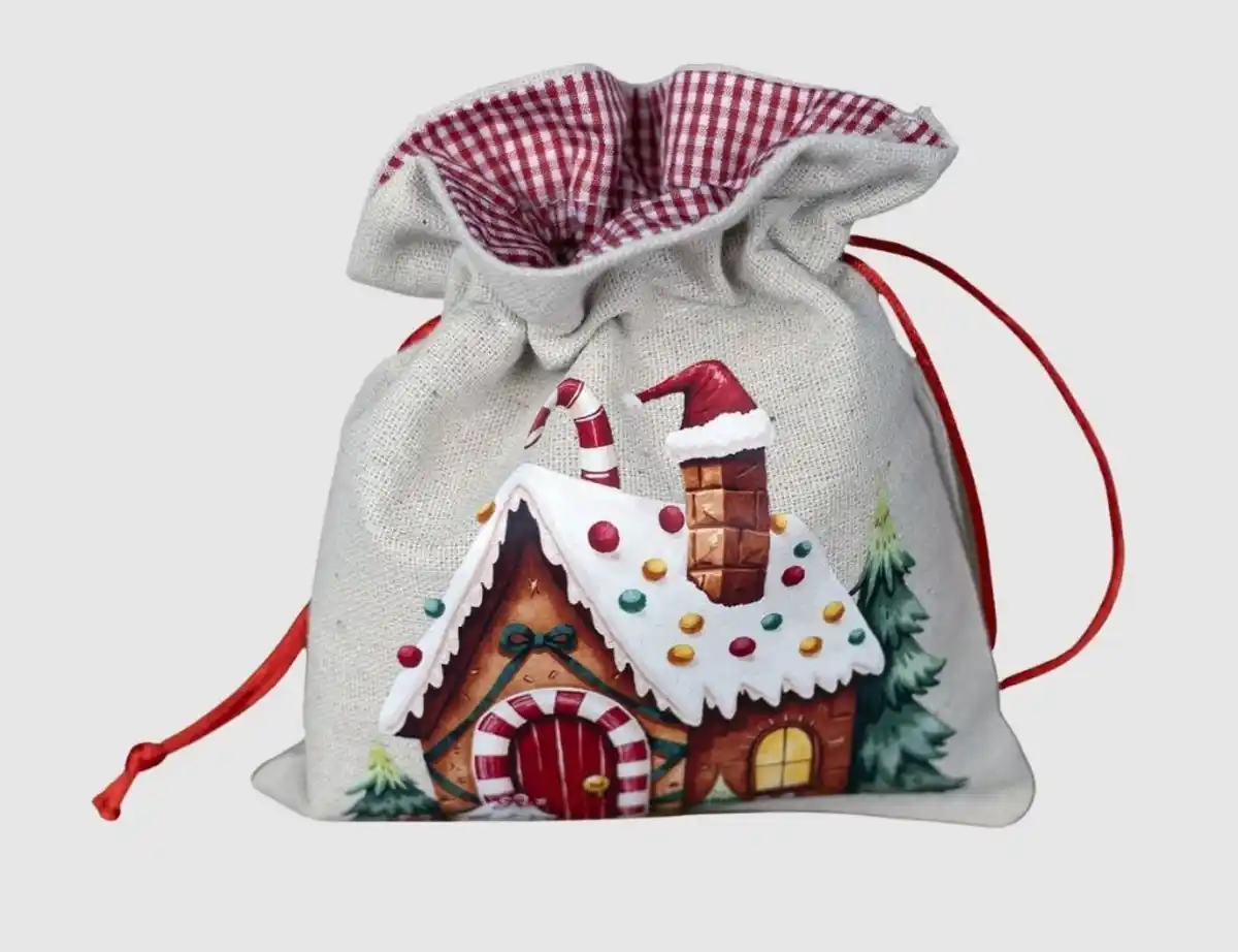 Bild 1 von Geschenksäckchen Haus Natur, Bunt