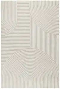 Webteppich Elio Creme ca. 120x170cm, Creme, Beige
