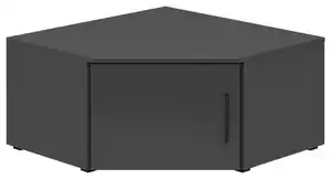 Aufsatzschrank Multistauraum Graphitfarben, Graphitfarben