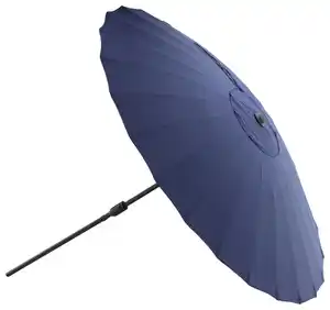 Sonnenschirm Palmetto ca. 270x270 cm Blau, Blau
