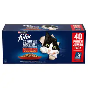 FELIX So Gut Wie Es Aussieht 40 x 85 g, Gemischte Vielfalt