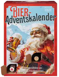 KALEA Bier-Adventskalender, Packg. 24 x 0,33-l-Fl.