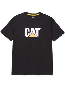 CAT T-Shirt Schwarz