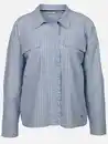 Bild 1 von Damen Freizeitbluse mit Rüschenbesatz Blau
