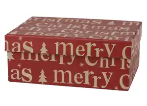 Dekobox „MerryXmas“ versch. Farben