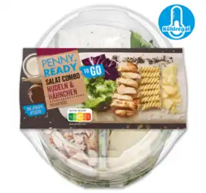 PENNY READY Salatschale Nudel-Hähnchen oder Kebab Art*
