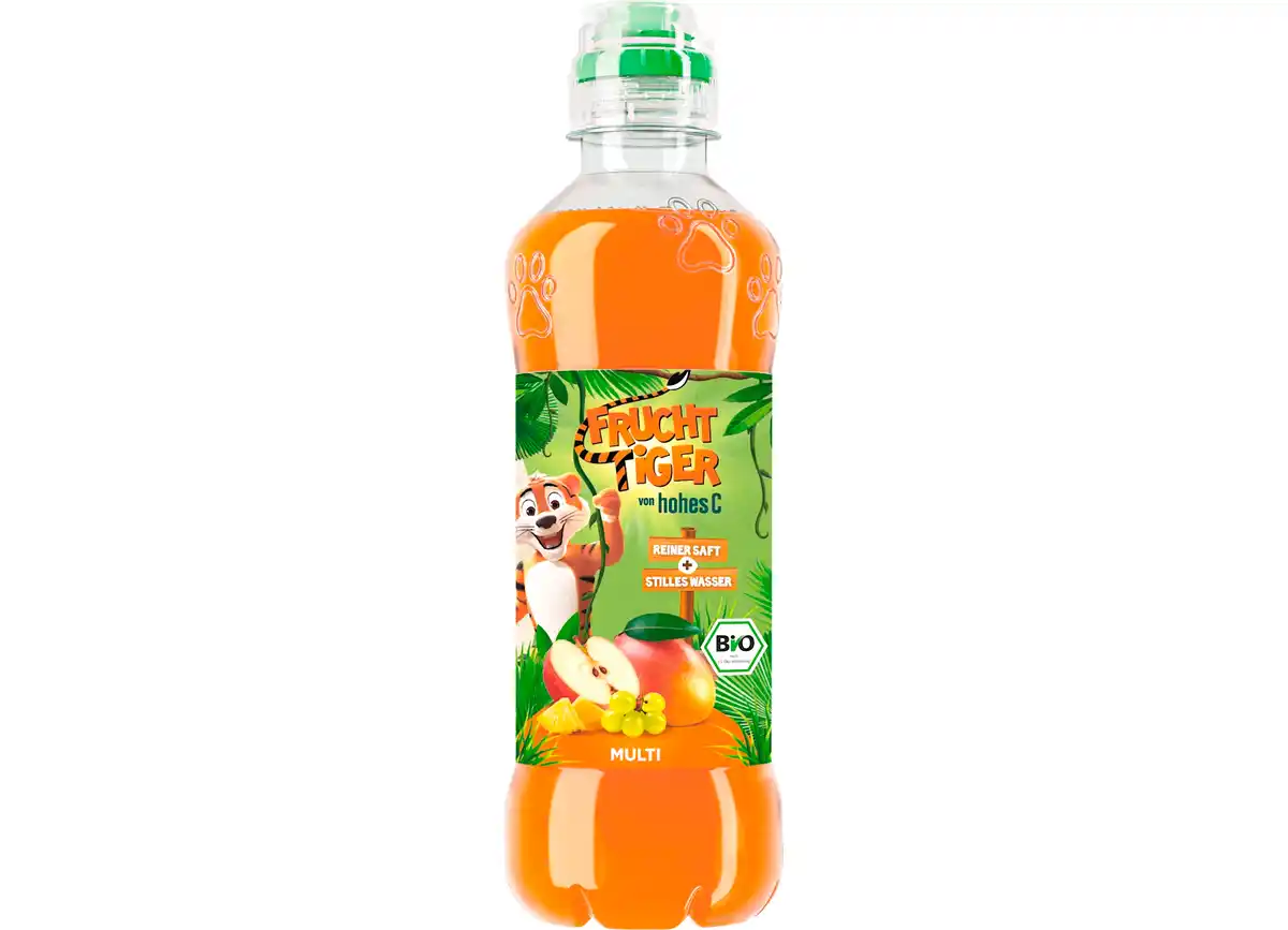 Bild 1 von Fruchttiger Multifrucht Erfrischungsgetränk reinem Saft und stillem Wasser