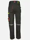 Bild 2 von Herren Softshell Arbeitshose mit Neondetails Grau
