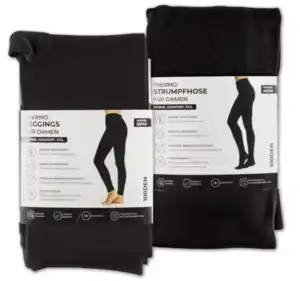 TRUE STYLE Thermo-Strumpfhose oder -Leggings*
