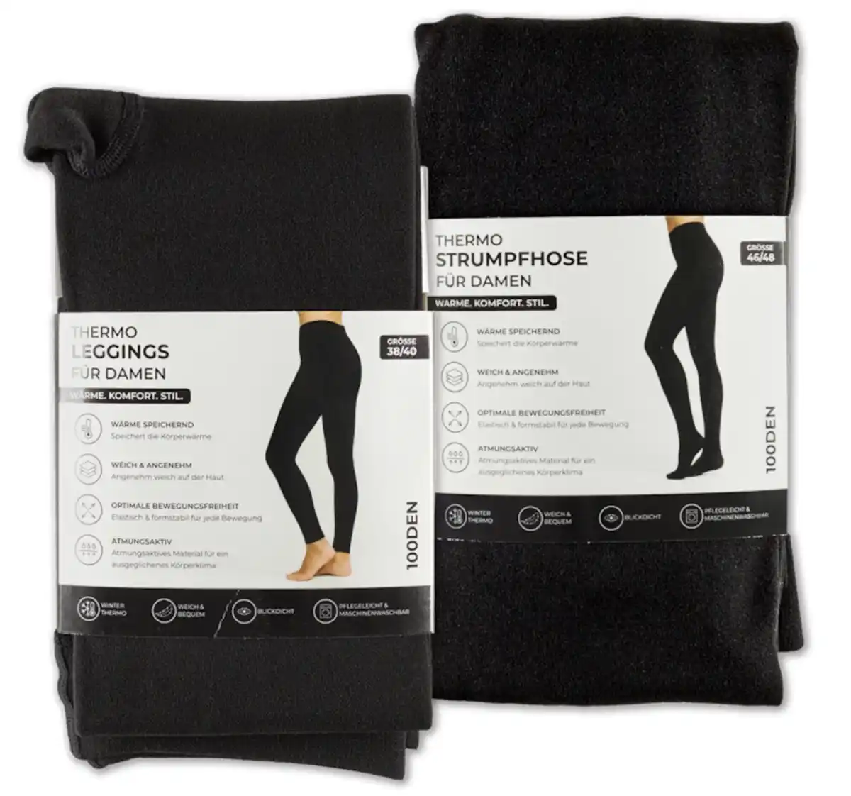 Bild 1 von TRUE STYLE Thermo-Strumpfhose oder -Leggings*