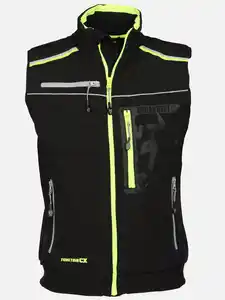 Herren Softshell Weste Schwarz