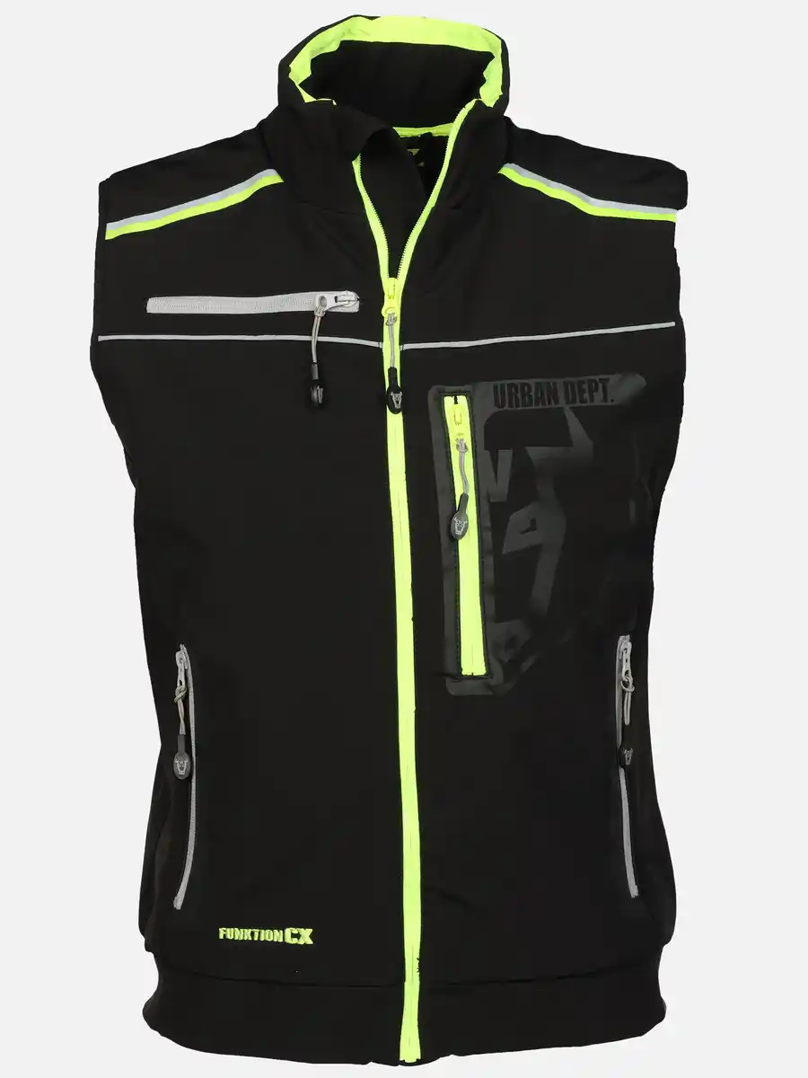 Bild 1 von Herren Softshell Weste Schwarz