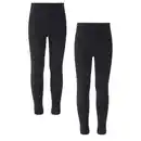 Bild 1 von L&D Kinder Thermo-Leggings, Schwarz/Schwarz, 110