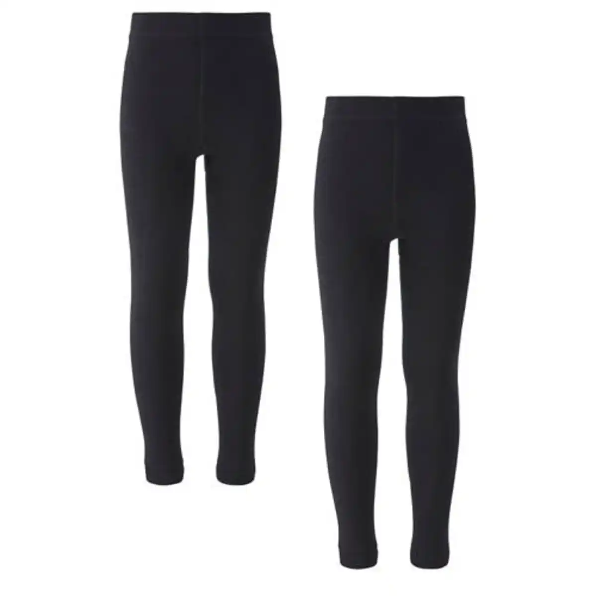 Bild 1 von L&D Kinder Thermo-Leggings, Schwarz/Schwarz, 110