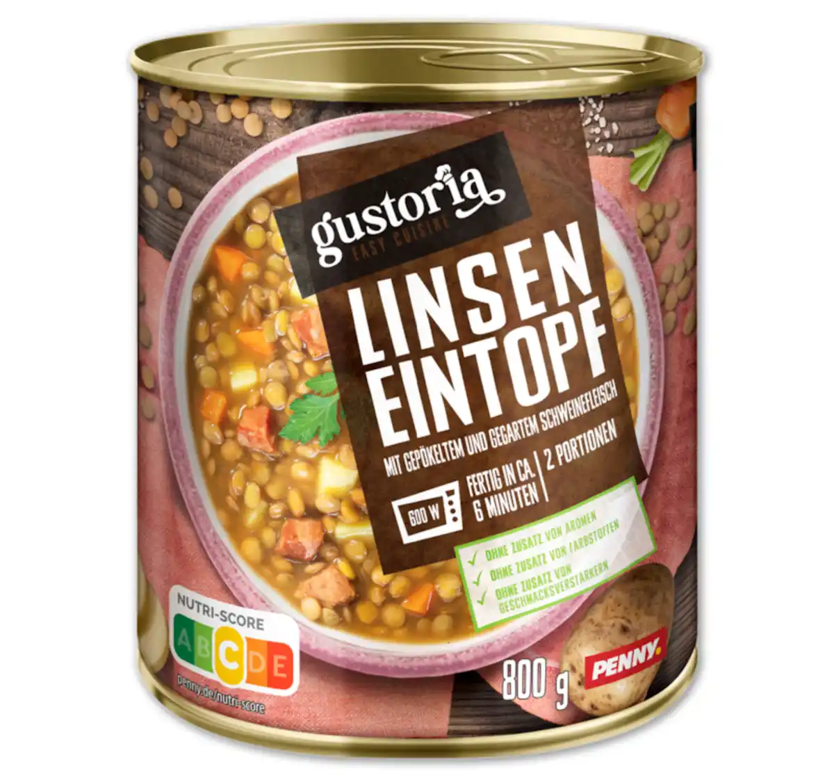 Bild 1 von GUSTORIA Linseneintopf*
