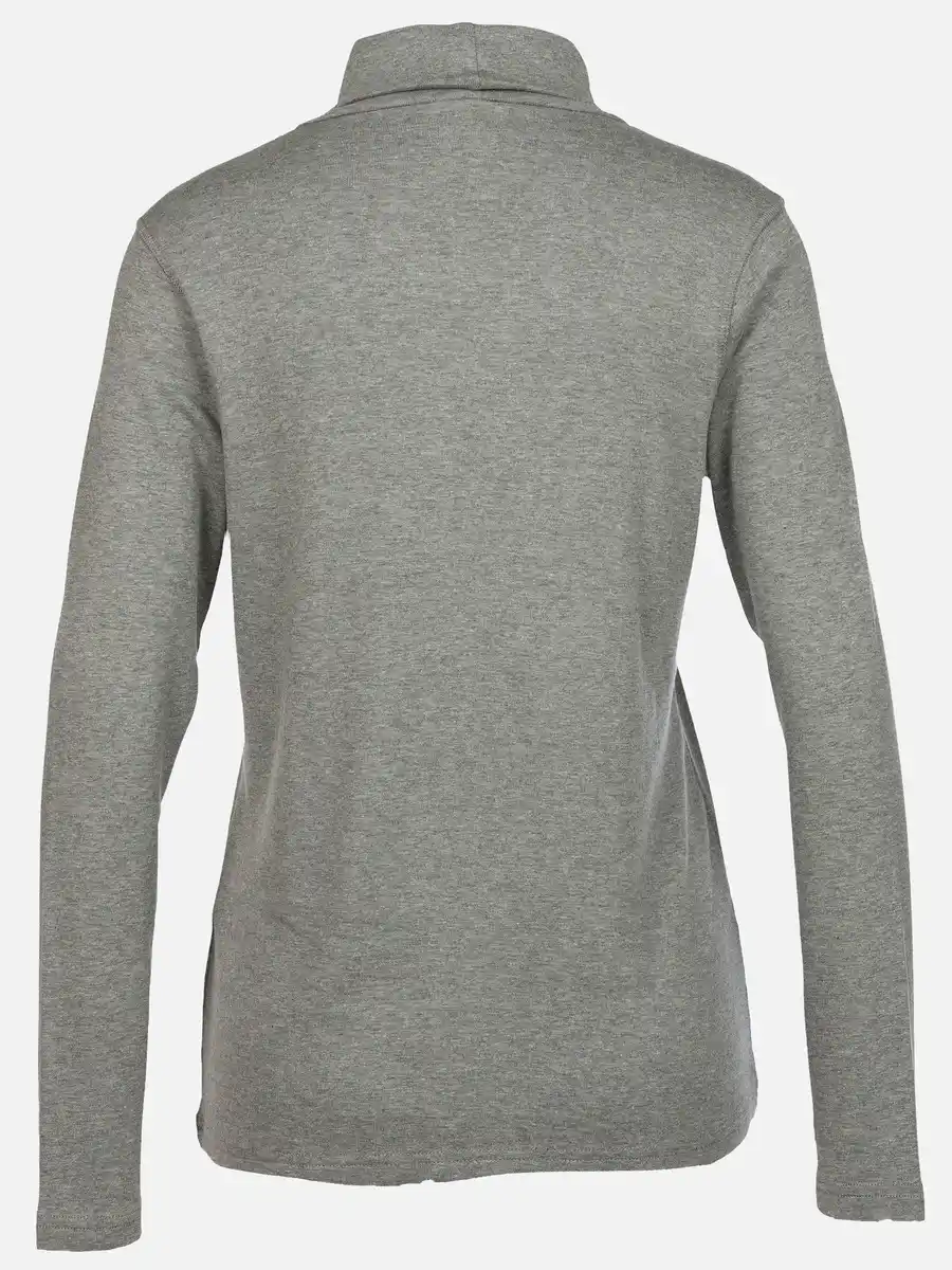 Bild 2 von Damen Rollkragenpullover in leichter Qualität Grau