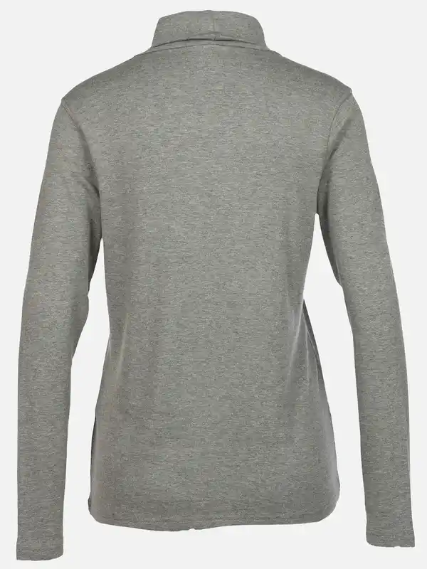 Bild 2 von Damen Rollkragenpullover in leichter Qualität Grau